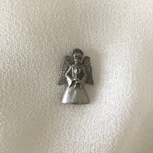Vintage AW Guardian Angel Lapel Pin